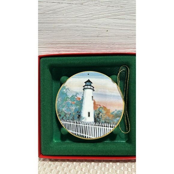 P. Buckley Moss Lighthouse Ornament Ocracke Lighthouse 2nd in Series - Picture 2 of 5